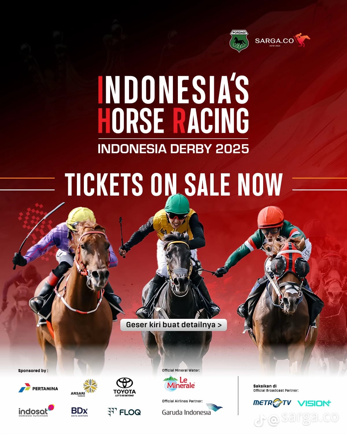 Indonesia's Horse Racing 